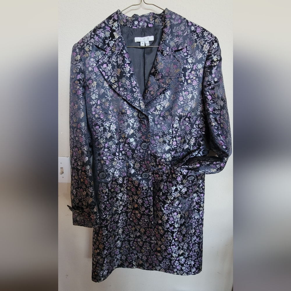 Vintage Floral ICE Brand Coat